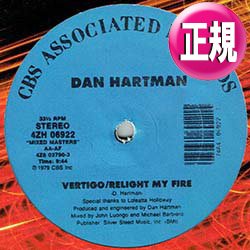 画像1: DAN HARTMAN / RELIGHT MY FIRE & INSTANT REPLAY (12"MIX/全2曲) [◎中古レア盤◎お宝！高音質版！豪華内容！]