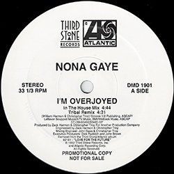 画像3: NONA GAYE / I'M OVERJOYED (USプロモ/5VER) [◎中古レア盤◎激レア！本物のプロモ原盤！マービンゲイ娘！90's R&B名盤！]