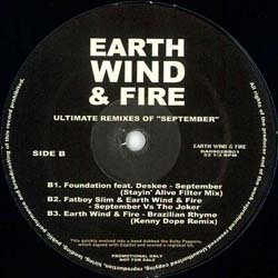 画像2: EARTH WIND & FIRE & アバ / セプテンバー & ダンシングクイーン (マル秘MIX/全6曲) [■廃盤■激レア！極少生産！幻の音源！マル秘MIX！]