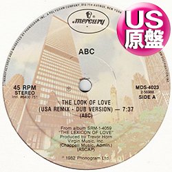画像1: ABC / THE LOOK OF LOVE (米原盤/12"MIX) [◎中古レア盤◎お宝！本物のUS原盤！ダンスロック古典！]