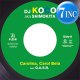 DJ KOCO aka SHIMOKITA feat Q.A.S.B. / CAROLINA, CAROL BELA (7インチ) [■予約■最新7インチ！ブラジリアンFUNK名曲カバー！]