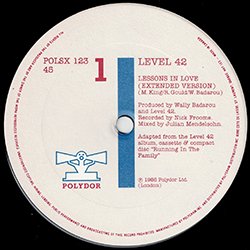 画像3: LEVEL 42 / LESSONS IN LOVE (カナダ原盤/12"MIX) [◎中古レア盤◎激レア！珍しい別ジャケ！滅多に無いカナダ原盤！別内容！]