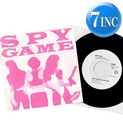 画像1: MATAHARI / スパイゲーム (7インチ/レッドモンスターMIX) [◎中古レア盤◎激レア！白ラベル非売品7"！必殺「007」使い！]