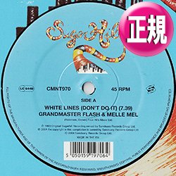 画像1: GRANDMASTER & MELLE MEL / WHITE LINES & SCORPIO (12"MIX) [◎中古レア盤◎お宝！音質抜群の正規！LIQUID LIQUID使い！]