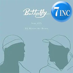 画像1: DJ MITSU THE BEATS / BUTTERFLY & LOVE WE SHARE (7インチ) [■限定■メロウJAZZY最新！極甘ジャパニーズ2曲！]