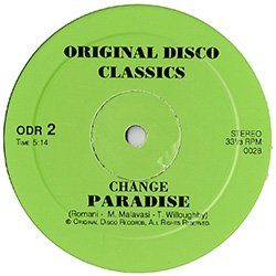 画像2: CHANGE / PARADISE (12"MIX/全2曲) [◎中古レア盤◎お宝！少量生産！豪華2曲入り！80'sダンクラ鉄板！]