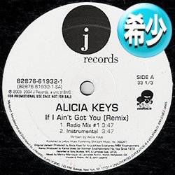 画像1: ALICIA KEYS / IF I AIN'T GOT YOU (KANYE WEST REMIX) [◎中古レア盤◎激レア！少量生産！入手困難12"！お探しのREMIX！]