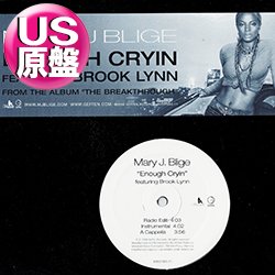 画像1: MARY J. BLIGE / ENOUGH CRYIN (米原盤/3VER) [◎中古レア盤◎お宝！本物のUS原盤！2000年以降の人気レコード！]