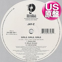 画像1: JAY-Z / GIRLS, GIRLS, GIRLS & TAKEOVER (米原盤/3VER) [◎中古レア盤◎お宝！本物のUS原盤！2000年以降の人気レコード！]