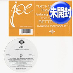 画像1: JOE / LET'S STAY HOME TONIGHT (米原盤/REMIX) [◎中古レア盤◎お宝！奇跡の未開封！本物のUS原盤！大ヒットR&B！]