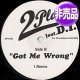 2PLAY / GOT ME WRONG (UKプロモ/REMIX) [◎中古レア盤◎お宝！少量生産！KEVIN LYTTLEアンサー！]