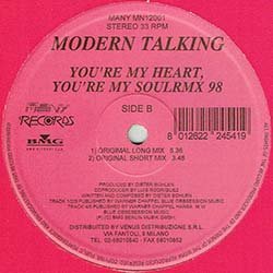 画像3: MODERN TALKING / 愛はロマネスク '98 (伊原盤/98年MIX) [◎中古レア盤◎激レア！美品！本物の初回原盤！踊れる98年版 + オリジ！]