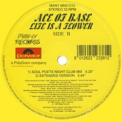 画像2: ACE OF BASE / LIFE IS A FLOWER (伊原盤/REMIX) [◎中古レア盤◎激レア！本物のイタリア原盤！大ヒット！]
