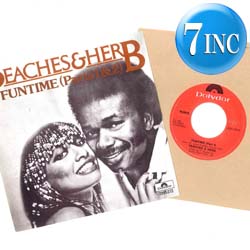 ナスティーストリートレコード peaches herb funtime 7インチmix