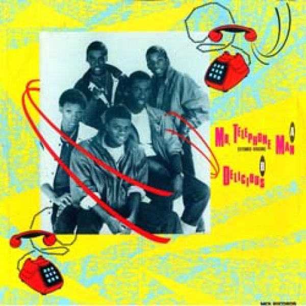 画像2: NEW EDITION / MR.TELEPHONE MAN (英原盤/全2曲) [◎中古レア盤◎お宝！本物の原盤！別ジャケ & インスト入り！] (2)