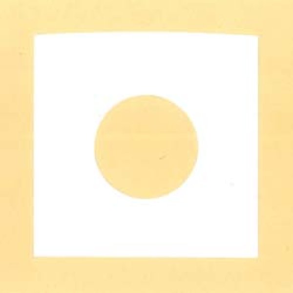 画像2: 7incレコード用 紙製内袋 インナースリーブ (白色/10枚セット) [■備品■お手軽な10枚単位！大事なレコードの保存に！] (2)