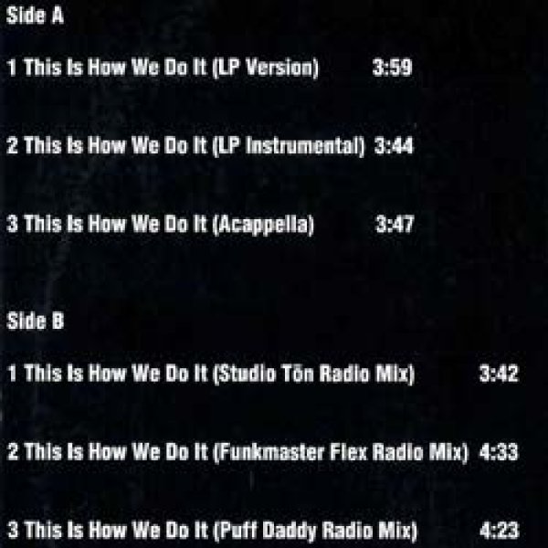 画像2: MONTELL JORDAN / THIS IS HOW WE DO IT (REMIX/6VER) [◎中古レア盤◎お宝！日本のみの特別内容！イイとこ取り！] (2)