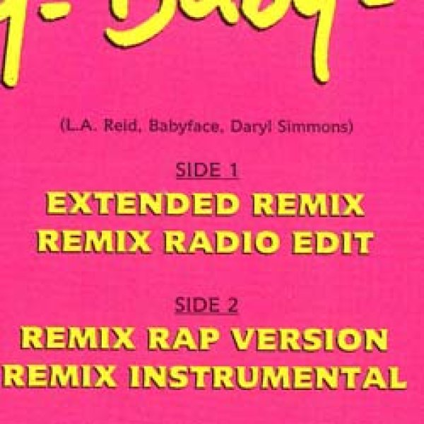 画像2: TLC / BABY BABY BABY (米原盤/REMIX) [◎中古レア盤◎激レア！本物のUS原盤！飾りたい「ピンクジャケREMIX」！] (2)