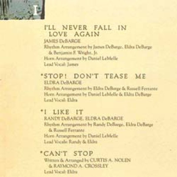 画像2: DEBARGE / I LIKE IT (LP/全8曲) [◎中古レア盤◎お宝！超人気80'sメロウ名盤！国内限定版！] (2)