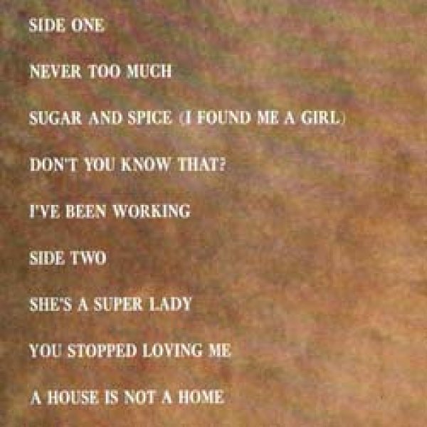 画像2: LUTHER VANDROSS / NEVER TOO MUCH (LP原盤/全7曲) [◎中古レア盤◎激レア！シュリンク付US原盤！不滅の80'sダンクラ傑作！] (2)