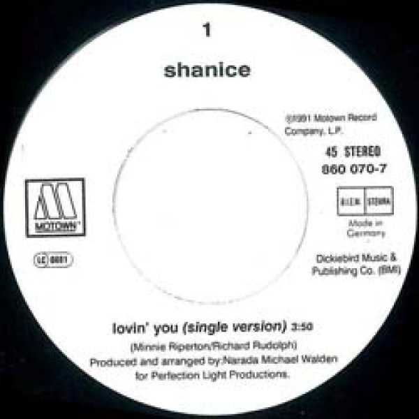 画像3: SHANICE / ラビン・ユー & I LOVE YOUR SMILE (7インチMIX) [◎中古レア盤◎激レア！なんと新品盤！ドイツ版ジャケ7”MIX！] (3)