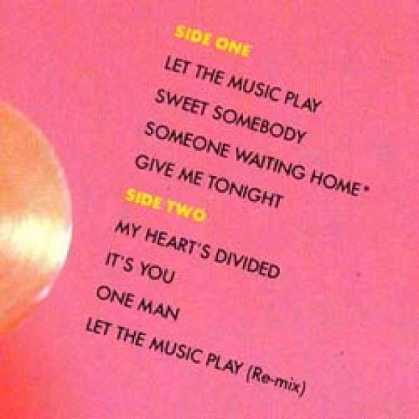 画像2: SHANNON / LET THE MUSIC PLAY (LP原盤/全8曲) [◎中古レア盤◎お宝！本物のUS原盤！デビュー名盤！REMIX収録！] (2)