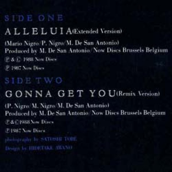 画像2: MICHAEL FORTUNATI / ハレルヤ (原盤/12"MIX) [◎中古レア盤◎お宝！海外発売ナシ！日本独占帯付12"！B面アノ替歌！] (2)