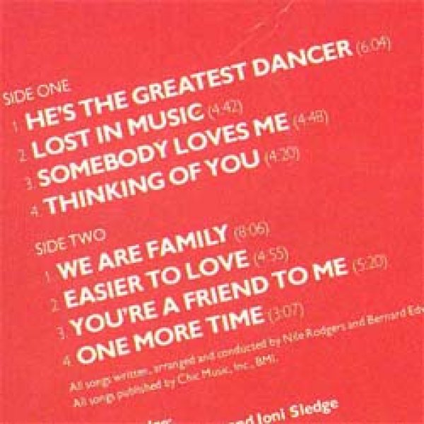 画像2: SISTER SLEDGE / THINKING OF YOU (LP原盤/全8曲) [◎中古レア盤◎お宝！本物のUS原盤！ネタの宝庫！] (2)