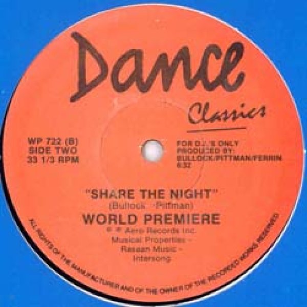 画像2: RICHARD JON SMITH / IN THE NIGHT (ロングMIX/全2曲) ※[◎中古レア盤◎超希少！豪華2曲！モダン・ブギー傑作！] (2)