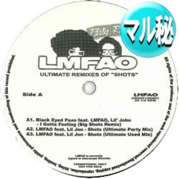画像1: LMFAO / マル秘REMIX集 (マル秘MIX/全6曲) [■廃盤■激レア！超少量生産！他と違うマル秘MIX！] (1)