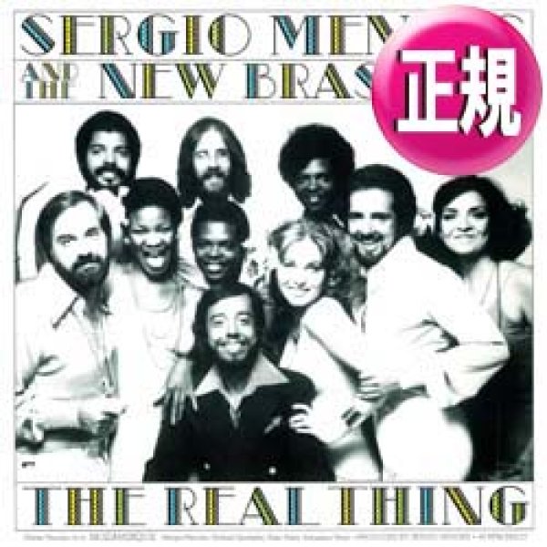画像1: SERGIO MENDES / THE REAL THING (12"MIX) [◎中古レア盤◎お宝！人気ジャケ付！音質抜群！必殺ロングMIX！] (1)