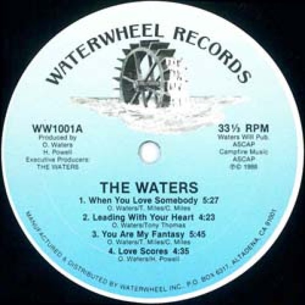 画像2: THE WATERS / WELCOME HOME (LP原盤/全9曲) [◎中古レア盤◎激レア！本物の原盤！「ブラックミュージックレビュー」誌掲載！] (2)