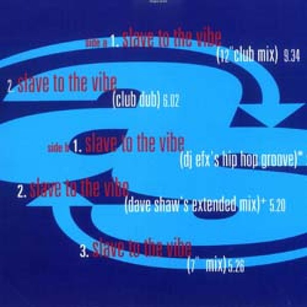 画像2: AFTERSHOCK / SLAVE TO THE VIBE (英原盤/REMIX) [◎中古レア盤◎お宝！ジャケ付原盤！圧巻の展開！] (2)