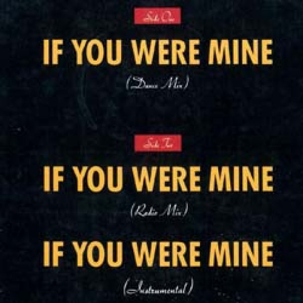 画像2: CHERYL LYNN / IF YOU WERE MINE (米原盤/12"MIX) [◎中古レア盤◎お宝！滅多に無し！哀愁ミッド80's！踊れる別MIX！] (2)