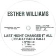 画像3: ESTHER WILLIAMS / LAST NIGHT CHANGED IT ALL (国内プロモ/ジャパンMIX) [◎中古レア盤◎激レア！美品！関係者非売品！幻のREMIX！] (3)