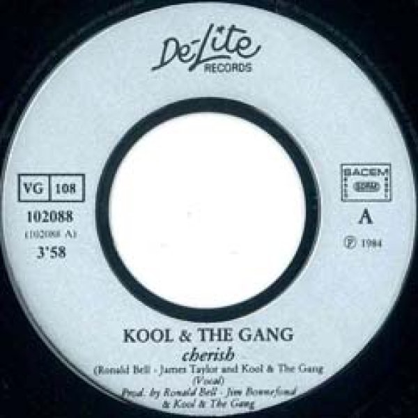 画像3: KOOL & THE GANG / CHERISH (7インチMIX) [◎中古レア盤◎お宝！ピンク色フランス版ジャケ！7"MIX + SAXインスト！] (3)