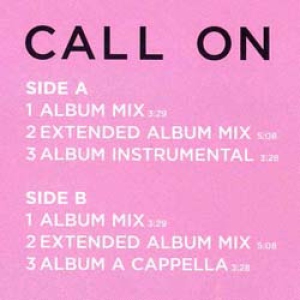 画像2: JANET JACKSON & NELLY / CALL ON ME (米原盤/4VER) [◎中古レア盤◎お宝！SEXYジャケ原盤！美メロデュエット！] (2)