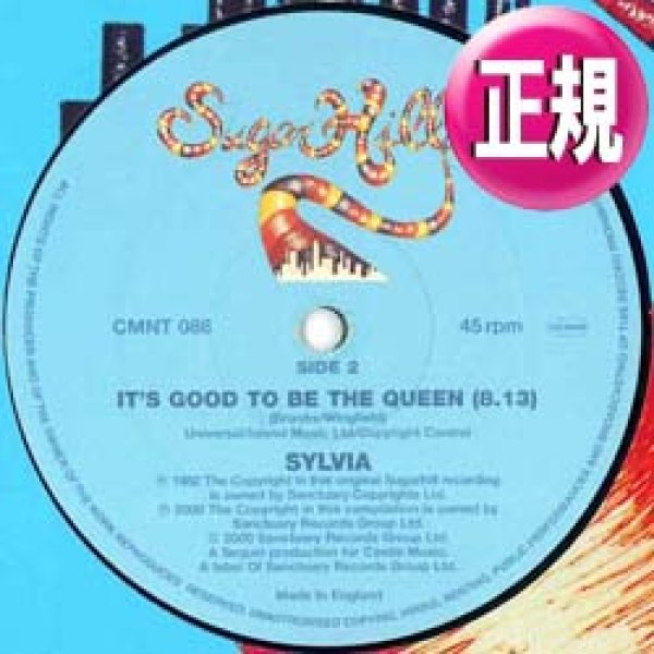 画像1: SYLVIA / IT'S GOOD TO BE THE QUEEN (12"MIX/全2曲) [◎中古レア盤◎お宝！MURO「SUPER DISCO BREAKS」収録！] (1)
