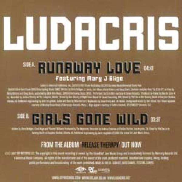 画像2: LUDACRIS feat MARY J. BLIGE / RUNAWAY LOVE (欧州原盤/全2曲) [◎中古レア盤◎お宝！飾りたいジャケ！美メロ哀愁！] (2)