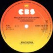 画像2: FOX THE FOX / PRECIOUS LITTLE DIAMOND (和蘭原盤/REMIX) [◎中古レア盤◎激レア！希少オランダ盤！スペシャルREMIX版！] (2)