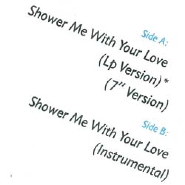 画像2: SURFACE / SHOWER ME WITH YOUR LOVE (米原盤/インスト入り) [◎中古レア盤◎お宝！ジャケ付原盤！泣きの甘茶！結婚式定番！] (2)