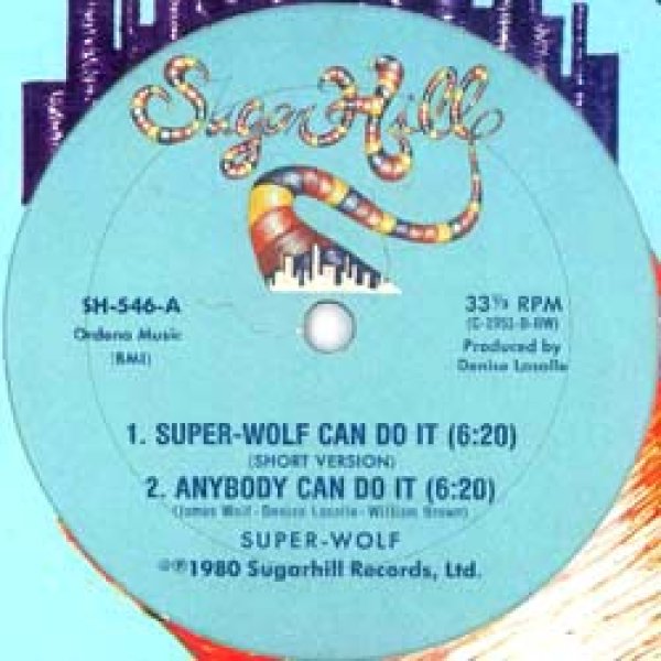 画像2: SUPER WOLF / SUPER WOLF CAN DO IT (米原盤/12"MIX) [◎中古レア盤◎鬼レア！なんと新品！次は無い未開封原盤！] (2)