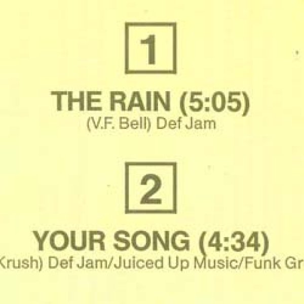 画像3: ORAN JUICE JONES / THE RAIN (和蘭原盤/全2曲) [◎中古レア盤◎お宝！コレはオランダ原盤！80'sアーバンメロウ大傑作！] (3)