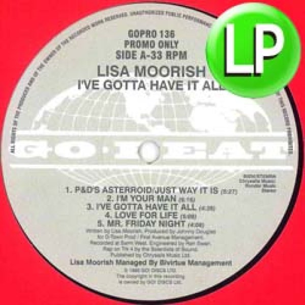 画像1: LISA MOORISH / 1STアルバム (LP/全10曲) [■LP■お宝！超少量生産！日本独占企画！音質抜群！] (1)