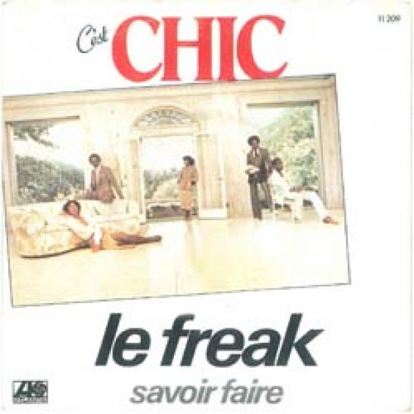 画像2: CHIC / LE FREAK (7インチMIX) [◎中古レア盤◎お宝！マニア歓喜のフランス版ジャケ付7"MIX！] (2)