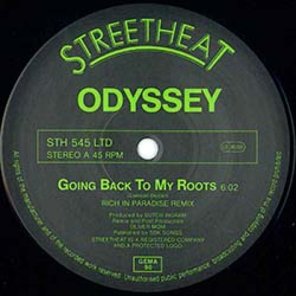 画像2: ODYSSEY / GOING BACK TO MY ROOTS (独原盤/90年MIX) [◎中古レア盤◎激レア！ドイツ版のみ！90年REMIX！] (2)