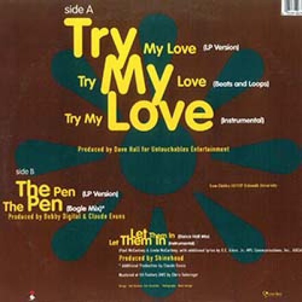 画像2: SHINEHEAD / TRY MY LOVE (米原盤/全3曲) [◎中古レア盤◎お宝！本物のジャケ付原盤！90’s R&B名盤！] (2)