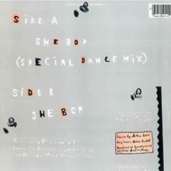 画像2: CYNDI LAUPER / SHE BOP (米原盤/12"MIX) [◎中古レア盤◎お宝！US版ジャケ原盤！スペシャル・ダンスMIX！] (2)
