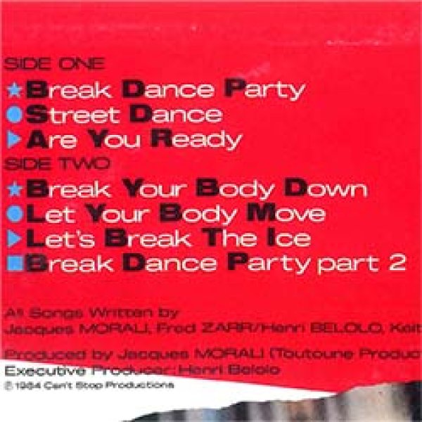 画像3: BREAK MACHINE / ブレイク・ダンス・パーティー (LP原盤/全7曲) [◎中古レア盤◎お宝！美品！海外高値の帯付&日本版ジャケ！] (3)