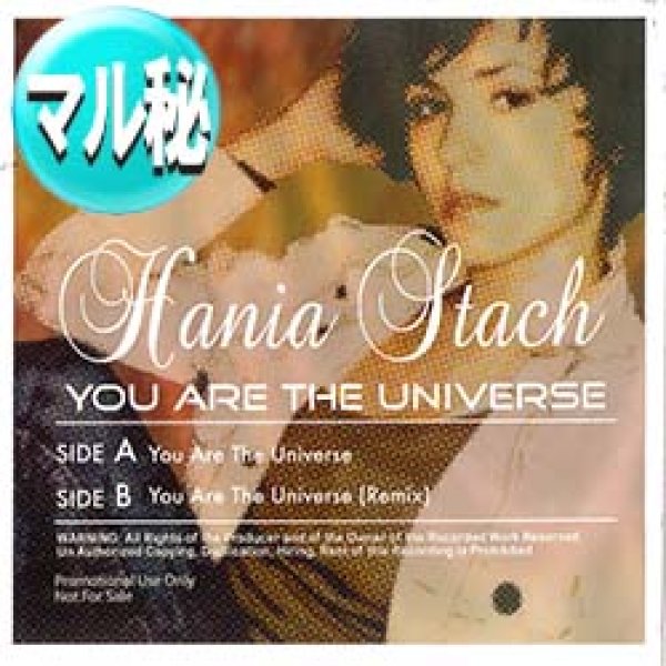 画像1: HANIA STACH / YOU ARE THE UNIVERSE (マル秘MIX) [■廃盤■お宝！日本独占12"！貴重なアナログ化！マル秘MIX！] (1)